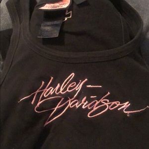 Woman’s Harley Davidson tank